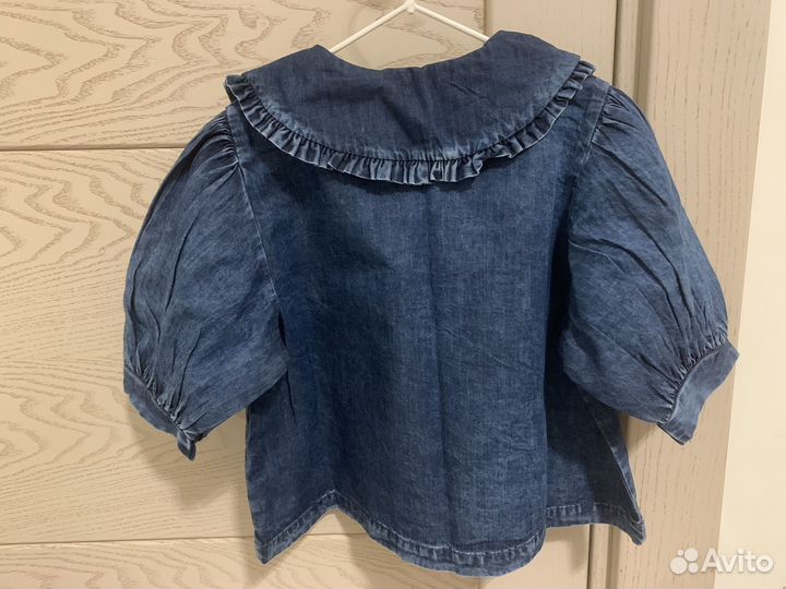 Джинсовая блузка Next 104 новая