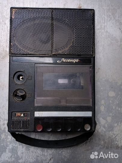 Советский кассетный магнитофон