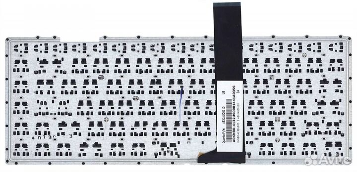 Клавиатура Asus X450 чёрная, OEM