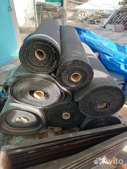 Резиновое покрытие (рулоны)