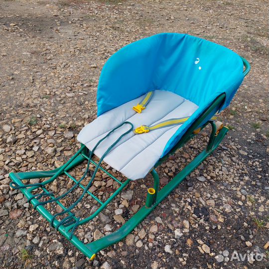 Детские зимние санки