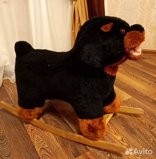 Детская качалка собака