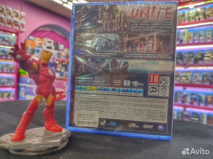 Assassin's Creed Единство (Б/У) RUS PS4