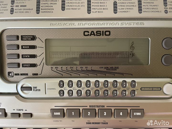 Синтезатор Casio WK-3300