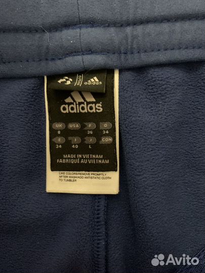 Зимние брюки женские adidas на флисе