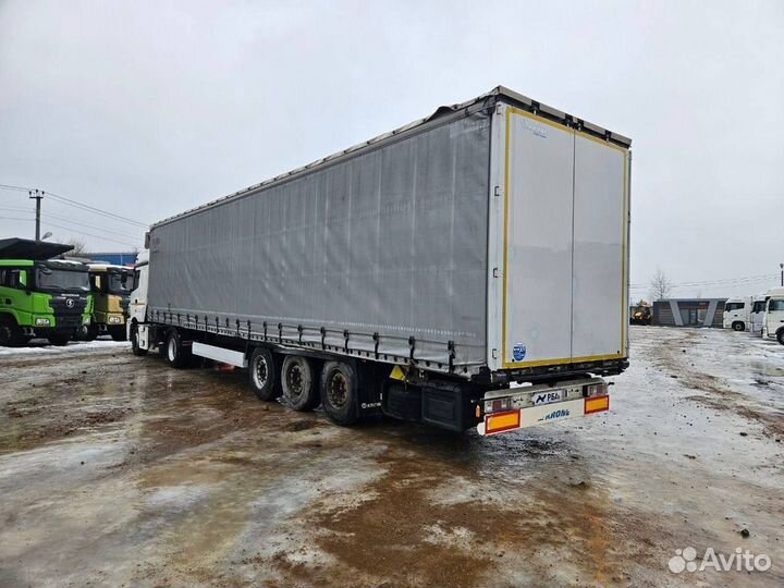 Полуприцеп шторно-бортовой Krone SD, 2016