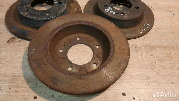 Диск тормозной задний Hyundai Elantra, Kia Ceed 2