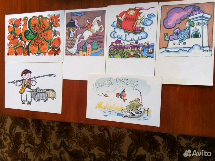 Открытки СССР разные винтаж