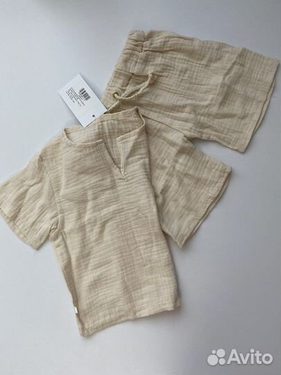 Детский муслиновый костюм. Новый