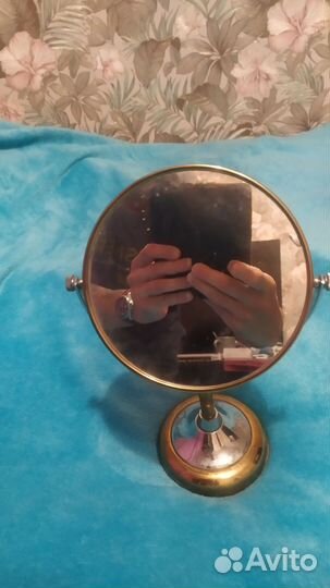 Зеркало настольное бу