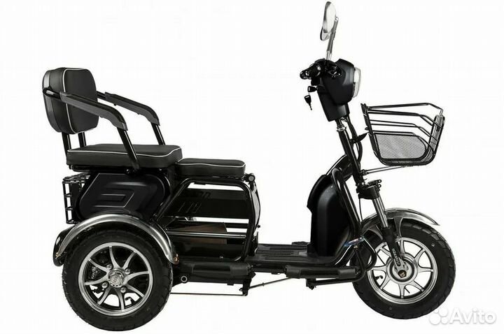 Электрический велосипед трицикл новый мощный