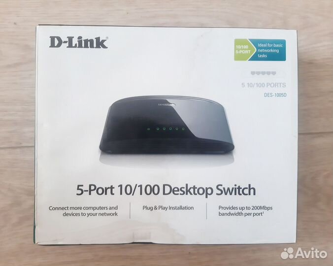 Коммутатор D-Link DES-1005D