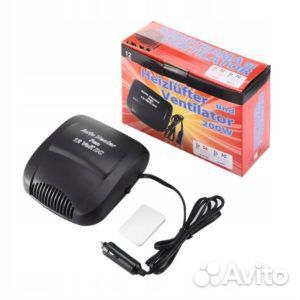 Вентилятор для авто + обогреватель 2 в 1