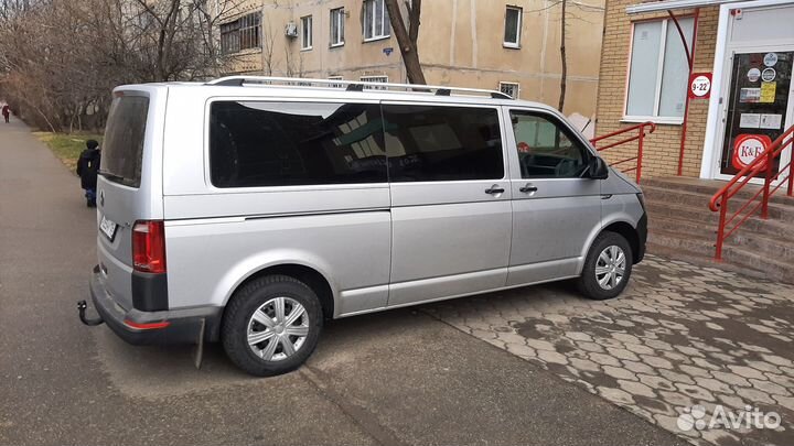 Рейлинги продольные Volkswagen T5, Т6 длинная база