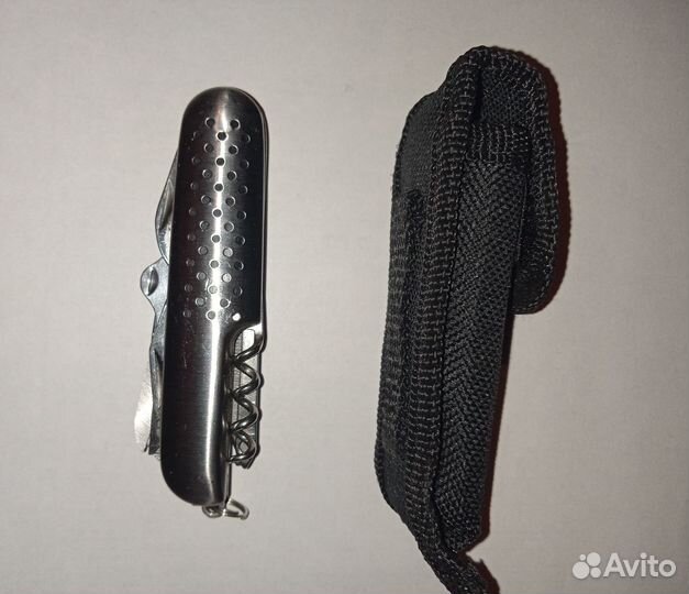 Нож складной швейцарский