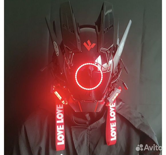 Маска стиль Киберпанк