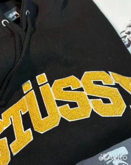 Худи Stussy pigment dyed