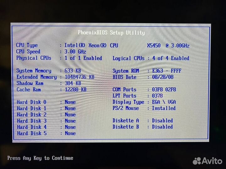 Пк на серверной плате Asus dsbv-D и куча всего