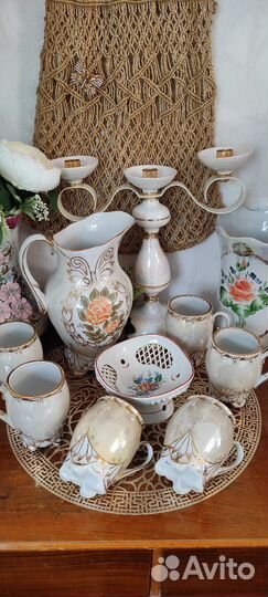 Кувшин и 6 стаканов