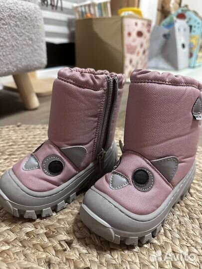 Ботинки зимние для девочки 21