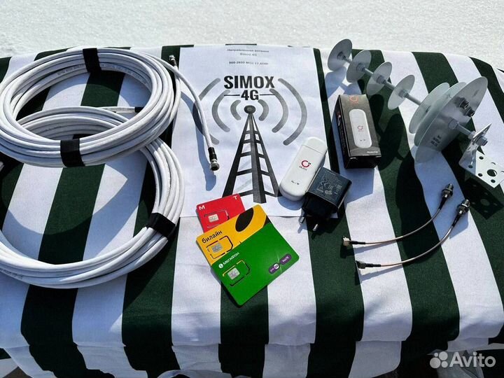 Простой комплект усиления интернета с Wi-Fi для дачи и дома