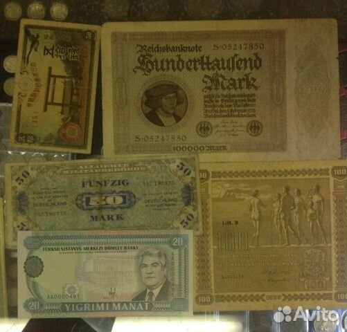 Бона банкнота разных стран Мира