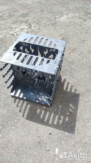 Вертикальный мангал
