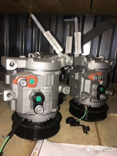 Компрессор кондиционера Solaris кия рио 977014L000