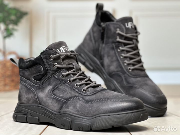 Топсайдеры зимние великан