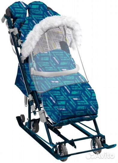 Коляска санки ника 7-8sk