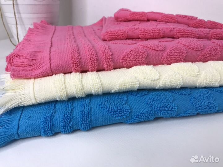 Махровые банные полотенца