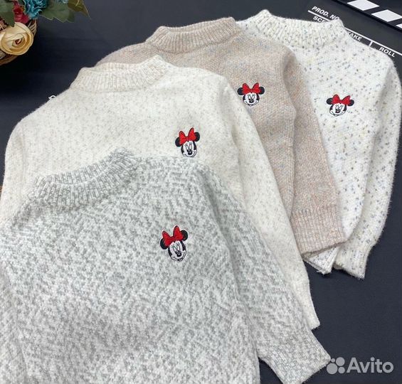 Детский джемпер для девочки, 98-122
