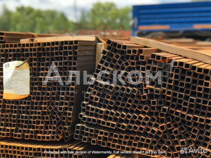 Трубы профильные на забор 40х20х1,5