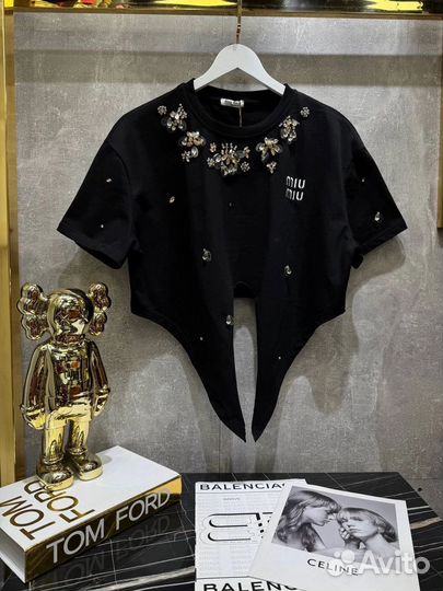 Футболка женская miu miu lux