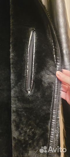 Кожаная натуральная куртка мужская
