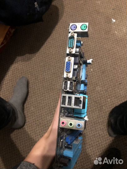 Материнская плата asus p5g41t-m lx2/gb