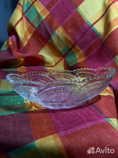 Ваза хрустальная СССР