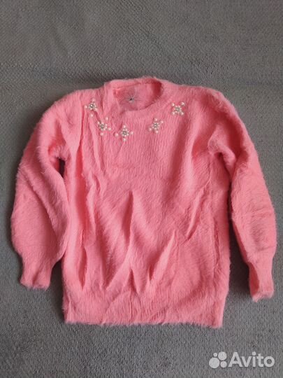 Теплая кофта для девочки