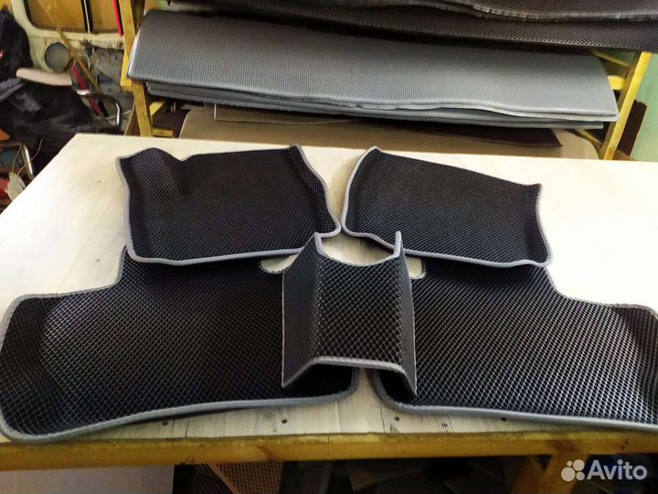 3d коврики eva с бортами