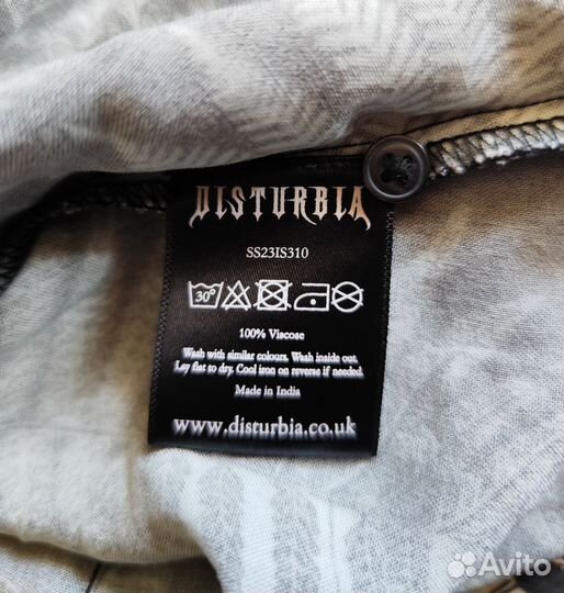 Платье готическое Disturbia 48