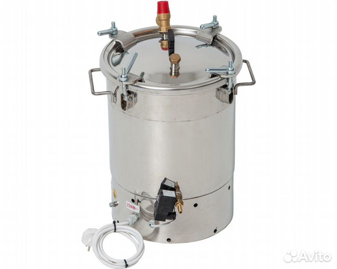 Автоклав «Малыш Нерж с эбу»