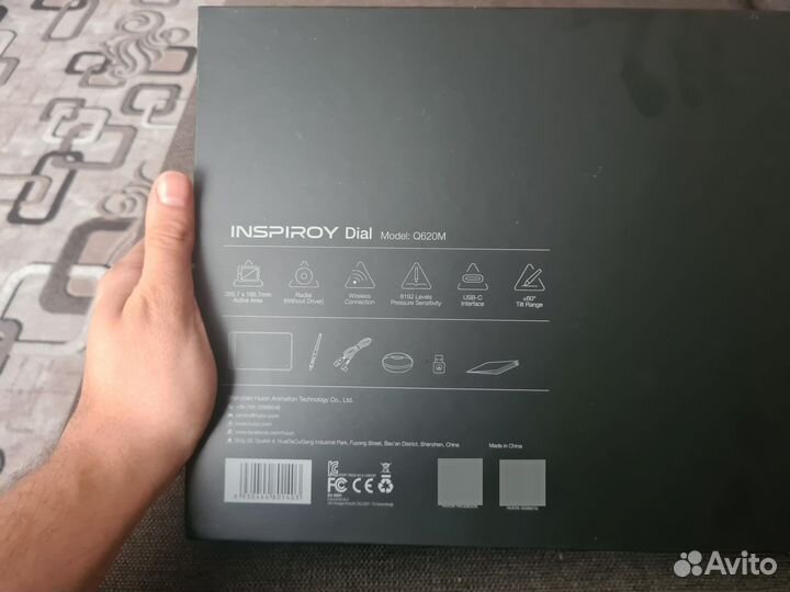 Графический планшет huion inspiroy diail Q620M