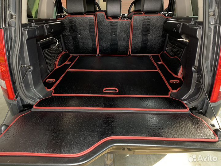 3Dковрики в багажник Dodge Durango