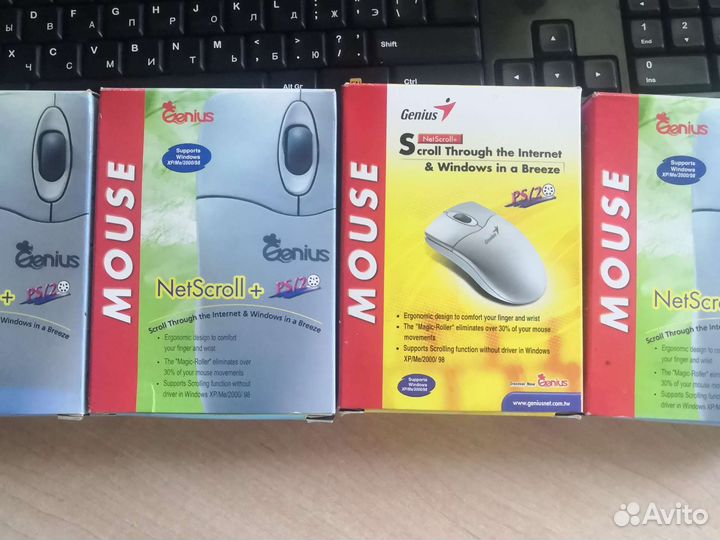 Мышь компьютерная PS/2 Genius новая