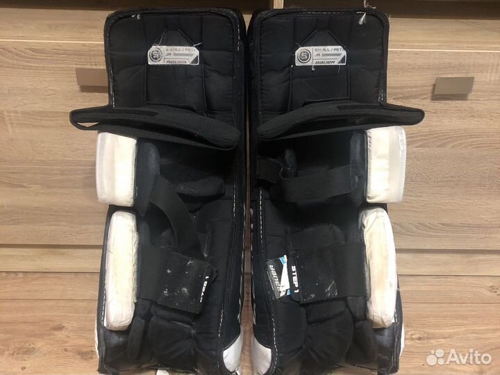 Вратарские щитки bauer junior S