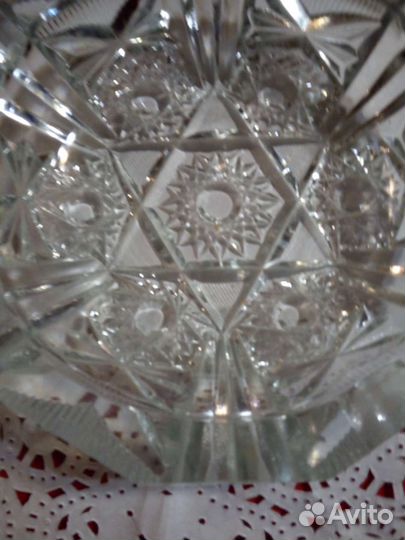 Хрустальная пепельница