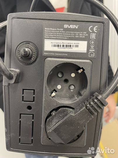 Источник бесперебойного питания Sven Pro 600