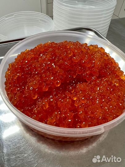 Икра красна лососевая