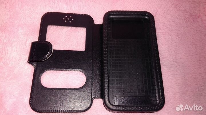 Чехол-книжка для смартфона (кож.зам)