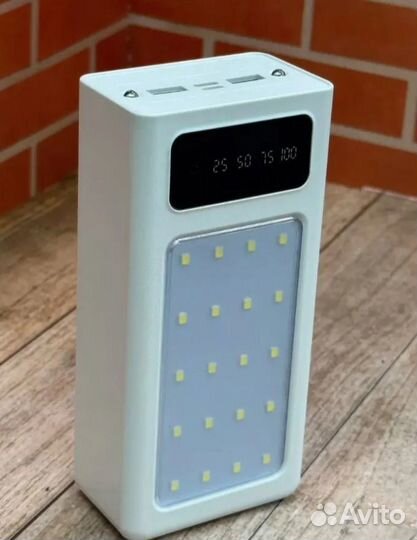 Power bank 50000 mah + провода/фонарик и гарантия